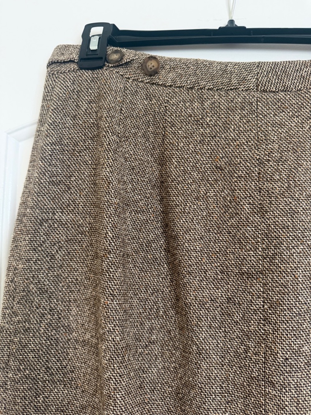 Nordstrom Brown Tweed Maxi Skirt - Picture 5 of 7